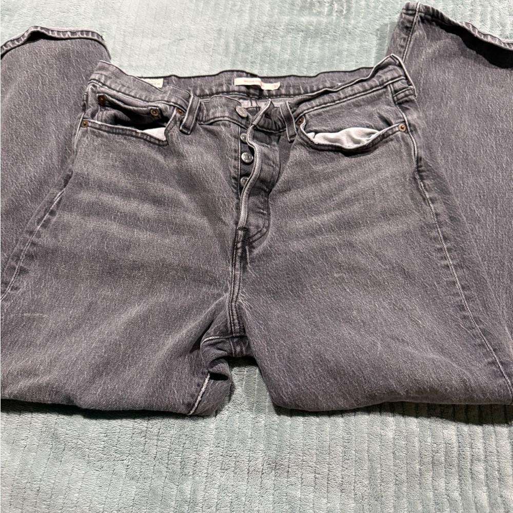 Levi's Women's wedgie Gray Jeans